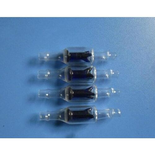 2 pcs Glass single automatic piston glass blue core piston glass one-way valve blue core piston 11mm-40mm