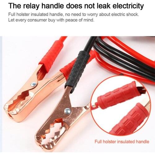 4m 500 AMP Car Battery Jump Leads Booster Cables Jumper Cable Quality Booster Jumper Cable Emergency Power Start Cable HOT