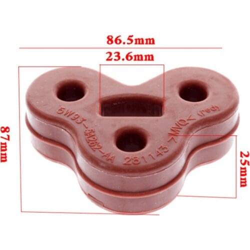 C2C32948 Exhaust pipe muffler fixed hanging glue XF XJL XE XFLjag uar2008- Hanging ear loop plastic rubber sleeve Buffer rubber