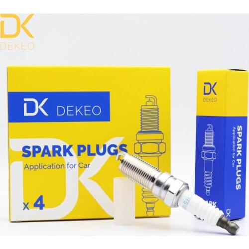 DEKEO For Ford Edge 2.0L Escape 2.0L Explorer Focus 2.0L Fusion 2.0L Mustang Taurus Lincoln MKC MKT MKX MKZ Spark Plug CYFS12Y2