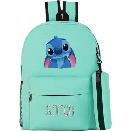 Stitch 3D Print Children Backpack Student Schoolbag Boys and Girls Shoulder Bags Orthopedic Mochila