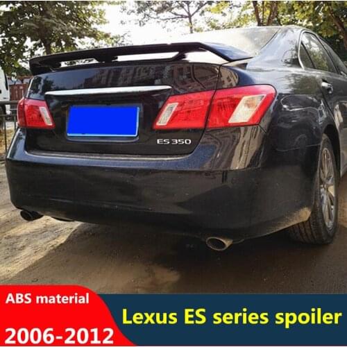 CEYUSOT FOR Accessories Two-tier Spoiler Lexus ES Series ES240 ES250 ES300 ES350 ABS Car Trunk Rear Spoiler Wings Tail 2006-2012