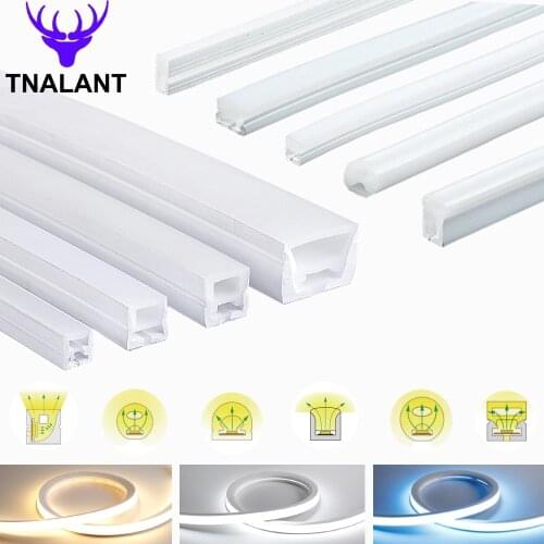 WS2812B WS2811 SK6812 5050 RGBW LED Neon Rope Tube Silicone Gel Flexible Strip Light Soft Lamp Tube IP67 Waterproof