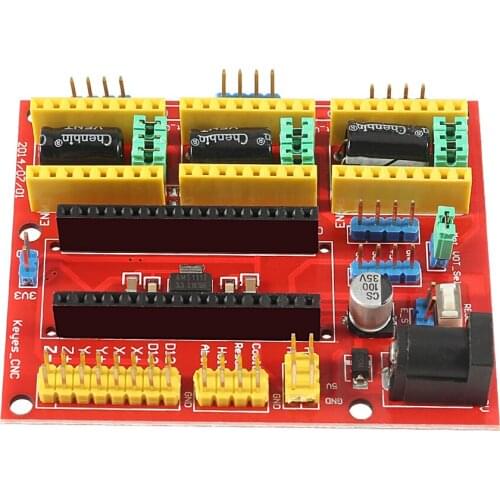 CNC Shield V3 V4 Engraving Machine Compatible With Nano 3.0 / A4988 Driver Expansion Board Module for the 3D Printer Diy Kit