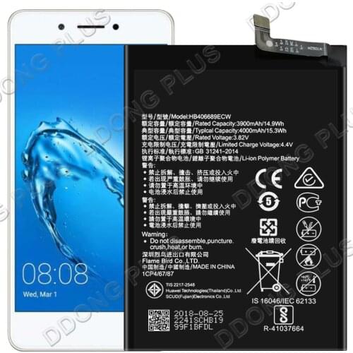 HB406689ECW Battery For Huawei Y7 TRT-LX3 Battery Replacement Repair Part