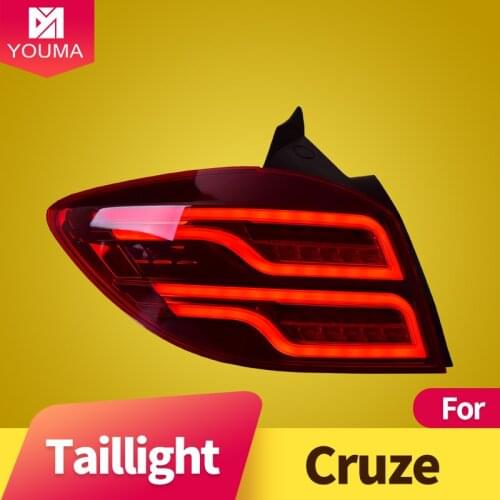 Taillight Assembly for Chevrolet Cruze 2009-2015 Cruze Hatchback LED Running Light LEd Brake Light LED Turn Signal