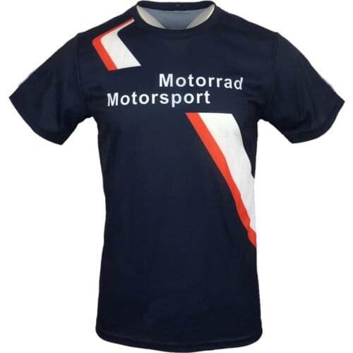 Summer New T-Shirt For BMW Motorcycle Short Sleeve Casual Shirt Off-Road Cycling Top Racing Breathable Fashion Tee