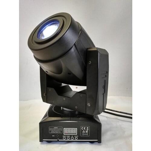 Best selling 60W led mini moving head beam spot gobo stage light china dj dmx remote control XLR output rainbow lighting effect