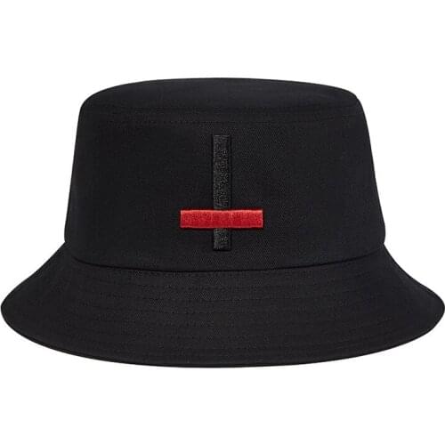 Bucket Hat Men Summer Sun Beach UV Protection Women Black Breathable Hiphop Cap Holiday Accessory