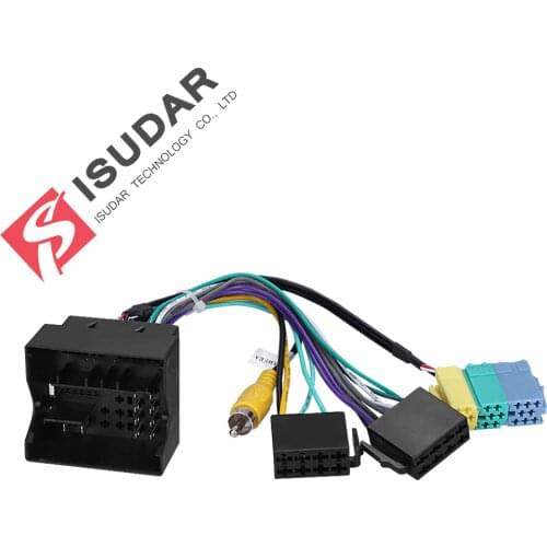 ONLY SUIT FOR ISUDAR DEVICE! Isudar ISO Cable For VW/Volkswagen/MQB/Golf 7 Platform Car DVD for ISUDAR Plug-in-play version