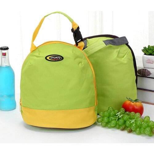 Sale Thicken Fresh Ice Pack Carrying Handbag Wave Insulated Cold Keep Food Safe Warm Dot Portable Lunch Bag Tool Thermal 10165A