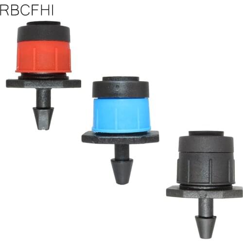 RBCFHl 50PCS Adjustable 3 kinds of Micro Flow Garden Watering Sprinklers For 1/4 Inch Hose