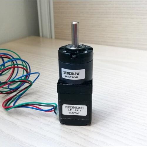 16:1 or 20:1 or 25:1 Nema11 Planet Reducer Stepper Motor length 28mm Nema 11 Geared Stepper Motor