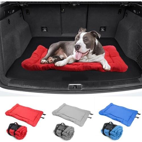 Pet Supplies Outdoor Portable Waterproof Foldable Roll-up Sofa Dog Mats Dog Beds and Kennels