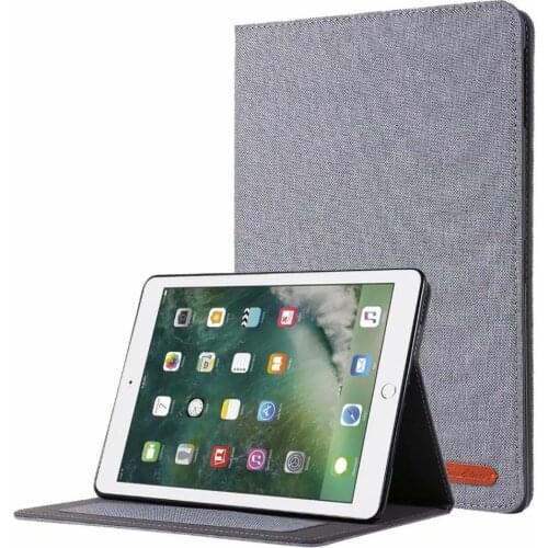 Smart Tablet Shell for IPad 9.7 2017 2018 Woven Design PU Leather for Ipad 9.7 Case 2017 2018 Back Silicon Stand Cover Coque+pen