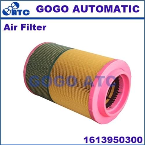 High quality Air filter 1613950300 GA75 100HP the new screw compressor air filter Convex plastic cover air compressor