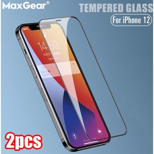 Full Cover Tempered Glass For iPhone 12 Mini 11 Pro Max XS XR X 6S 7 8 Plus SE 2020 Screen Protector iPhone12Pro Protective Film