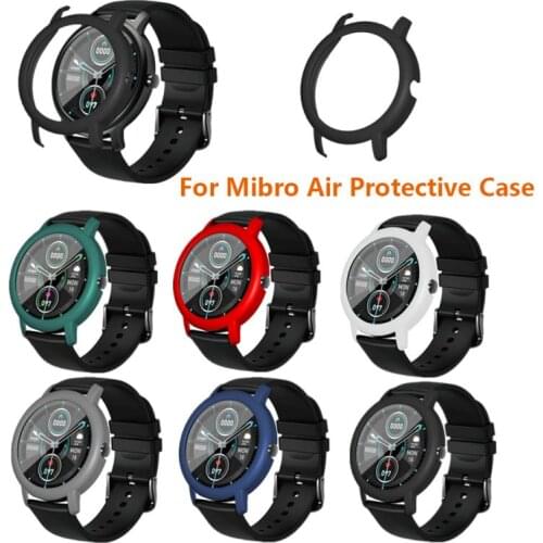 1 Pc Protective Case For Mibro Air Smart Watch Colorful PC Frame Bumper Shockproof Cover Shell For Xiaomi Mi Bro Air Accessories