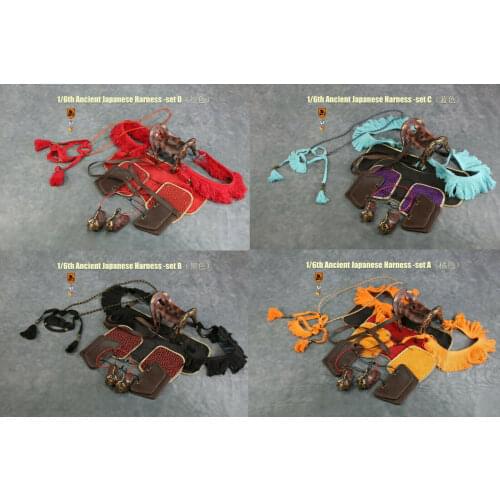In Stock 1/6 Scale Mr.Z056 Horse Harness Model Animal Statue Scene Accessories Fit 12'' Soldier Action Figure