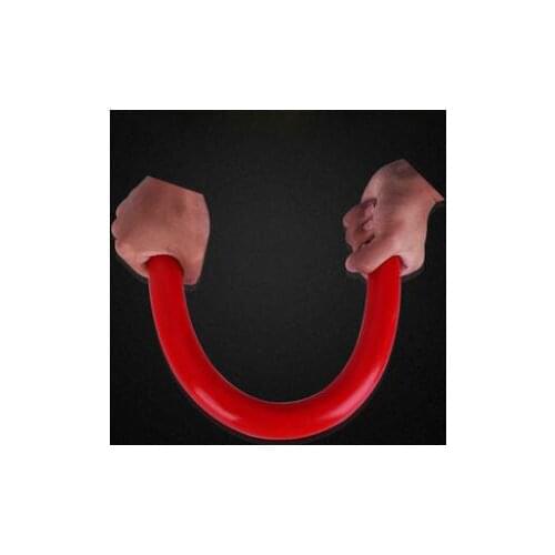 1pcs 25mm-60mm OD 8mm ID Polyurethane hollow round pure red damping buffer machinable plastic round bar pin 250mm length