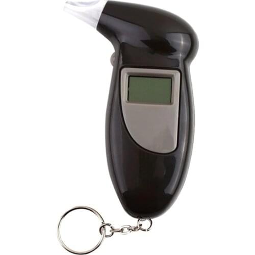 1PCS Handheld professional Digital Alcohol Tester Digital Alcohol Breath Tester Breathalyzer Analyzer LCD Detector
