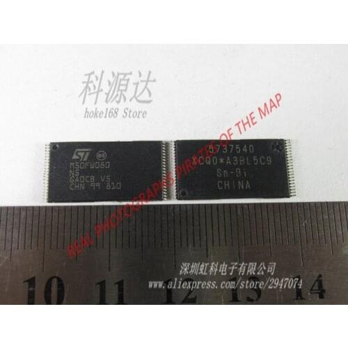 2pcs/lot M50FW080N5G TSOP40 M50FW080 In Stock