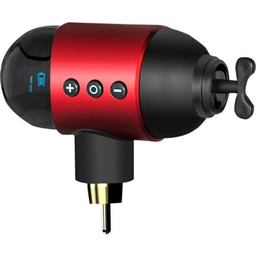 2020 Profession Wireless Tattoo Power Supply RCA DC Interface Rechargeable Lithium Battery for Tattoo Machine Supply
