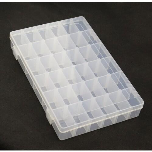 36 Grid Universal Small Accessories Storage Box Raspberry Pi 3 Accessories Tool Container Case for Development Board Parts