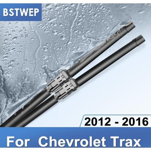 BSTWEP Wiper Blades for Chevrolet Trax Fit Push Buttom Arms 2012 2013 2014 2015 2016