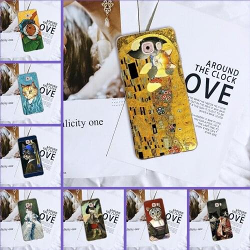 Phone Case For Samsung Galaxy C5 C7 C9 Pro Silicone Funny Art Cat Aesthetic Cute Rabbit Back Cover For Samsung Galaxy C5 C7 C8