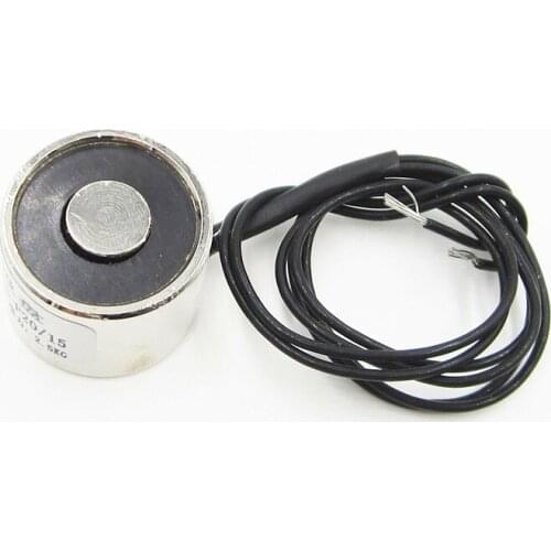 DC 24V Holding Magnet Electric P20 / 15 Raise 2.5 KG Electromagnet Solenoid