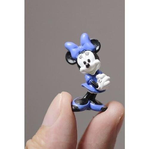 Disney Cute Mouse Mickey Minnie Model Anime Doll PVC Action Figures Accessories Figurines Toys For Kids Gift Children Toy