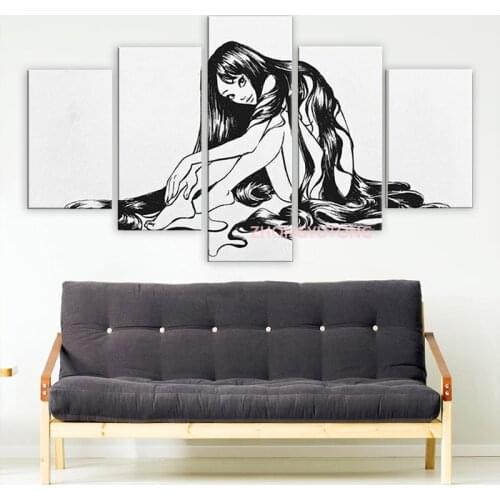 Tomie Kawakami Junji Ito anime Painting wall Art Canvas for Living room home bedroom study dorm decoration prints