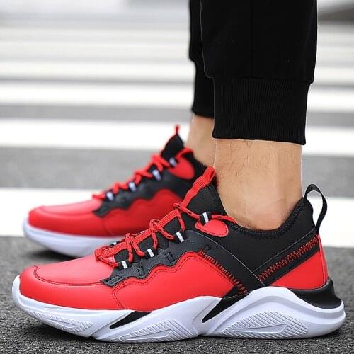 Hot Running Shoes for Men Jogging Sneakers Men Air Sole Breathable Mesh Lace-up Outdoor Training Flat Sport Shoes Plus Size 12