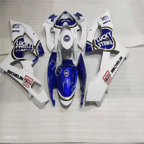 Custom Motorcycle fairing kit For SUZUKI GSXR1000 K5 2005-06 lucky Bodywork Injection mold 2005-06 white blue fairing