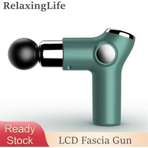 RelaxingLife Deep Tissue Massage Gun Muscle Vibrating Massage Relaxation Treatments 6speed Transmission Mute Waist Shoulder Body