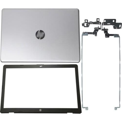 NEW Laptop LCD Back Cover/Front Bezel/Hinges For HP 17-BS 17-AK 17-BR Series 926482-001 933291-001 Silver