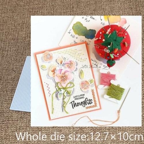 New Design Craft Metal stencil mold Cutting Dies Embroidery hole frame scrapbook die cuts Album Paper Card Craft Embossing