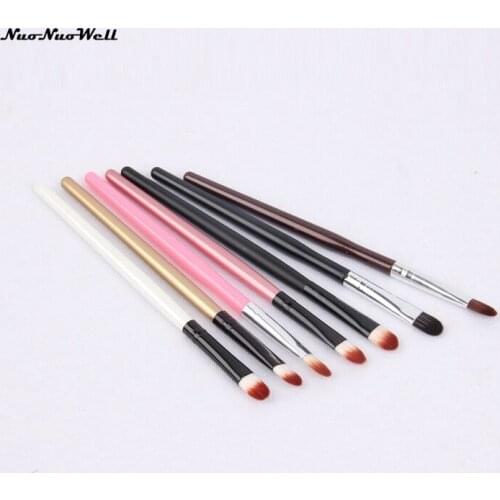 NuoNuoWell Eyeshadow Makeup Brushes Professional Make Up Brushes Bamboo Cosmetics Brush Soft Synthetic Hair