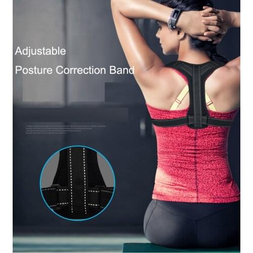 Men Women Back Hump Corset Body Shaping Orthotics Belt Back Braces Support Back Correction Belt Posture Correcting Band Shaping