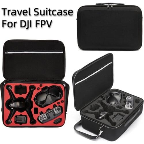 DJI FPV Drone Portable Shoulder Case Durable Waterproof Resistant Fabric Protection Bag For DJI PFV Combo Drone Accessories