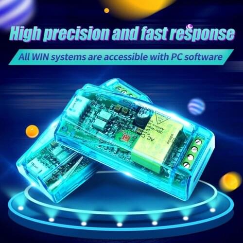 PZEM-004T Latest Version TTL Modbus-RTU Power Energy Watt Meter AC 220V 100A Electricity Volt Amp PF Frequency Kwh Voltmeter