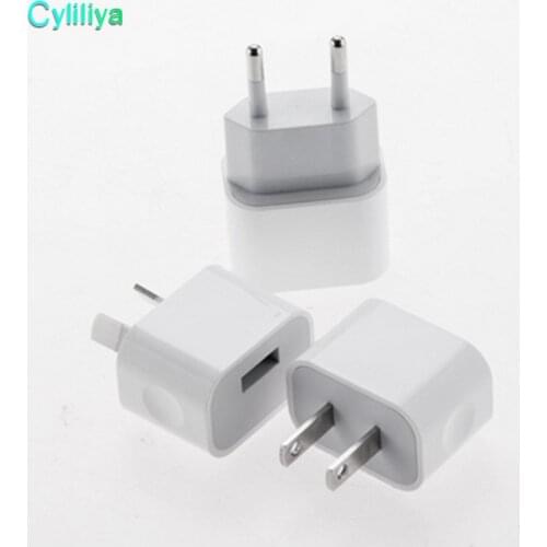 For iPhone 8 Edition 5V 1.2A AU Plug EU US USB Wall Charger Power Travel AC Adapter for iPhone 6 6S 6 Plus 7 7 Plus 5 5S