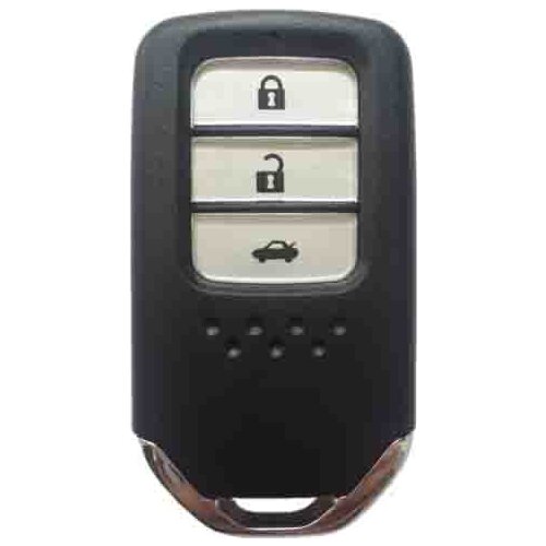 REPLACEMENT SMART REMOTE KEY SHELL CASE 3 BUTTON FOR HONDA WITH SMART KEY BLADE