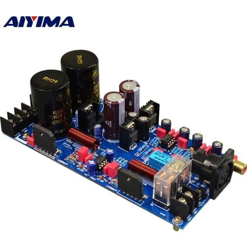 AIYIMA LM3886 Sound Amplifier Board 125W Balanced Single-ended BTL Bridged Mono Amplificador HIFI Power Amplifier Home Audio DIY