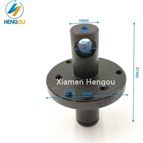 H0878 Heidelberg water gear head for SM74 MO shaft head water roller plug 6 holes printing machine spare parts