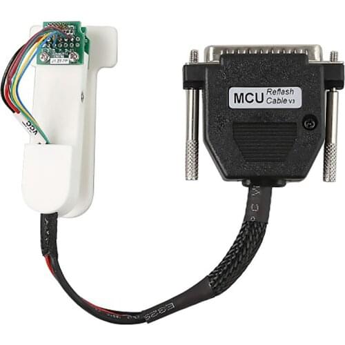 Xhorse VVDI Prog KVM Adapter For Land Rover Clip Adapter KVM MCU Reflash Cable V3 for VVDI Prog programmer without Soldering