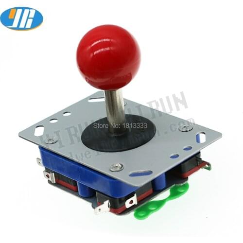 10pcs 27mm Short Sfaft ZIPPY Joystick Durable Arcade Joystick 2/4/8 Way Stick JAMMA MAME DIY Joystick