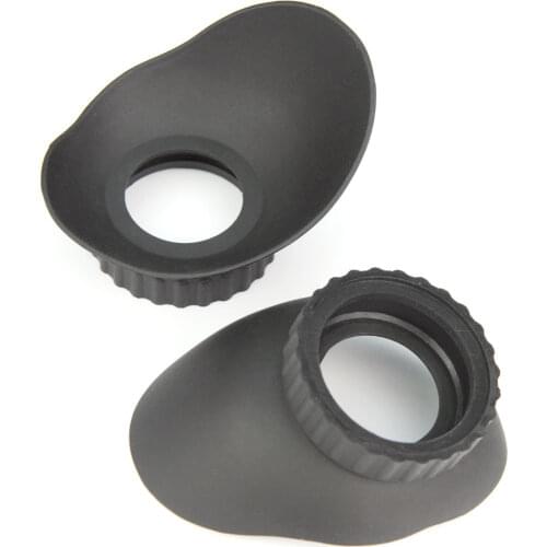 2PCS High Quality Rubber Stereo Microscope Eye Guards 32.5-45.5mm Telescope Eye Cups