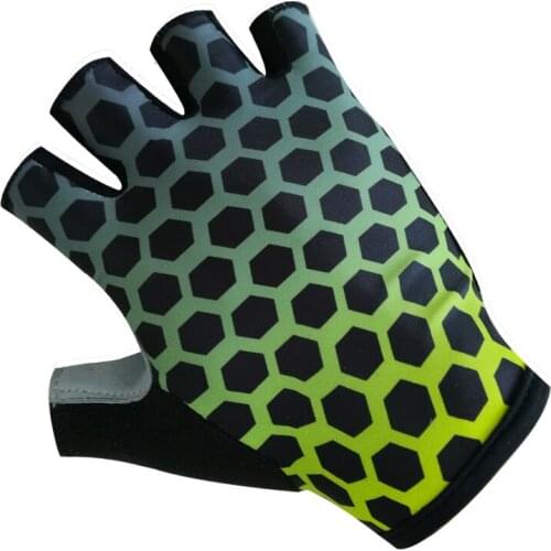 2019 New Cycling Gloves Shockproof Breathable Half Finger Bike Gloves Sports Anti-sweat Anti-slip Bicycle Gloves For Men Women